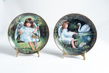 PAIR OF BRADFORD EXCHANGE "HEAVEN'S LITTLE SWEETHEARTS" COLLECTION PLATES