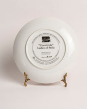 COCA COLA PLATE FROM FRANKLIN MINT - "'COCA-COLA' LADIES OF STYLE"