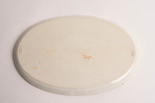 OVAL PORCELAIN FLORAL VANITY/DRESSER TRAY