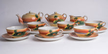 JAPANESE 17 PIECE CERAMIC TEA SET