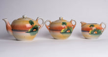 JAPANESE 17 PIECE CERAMIC TEA SET
