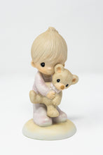 PRECIOUS MOMENTS - "JESUS LOVES ME" - SET OF TWO 1978 JONATHAN & DAVID