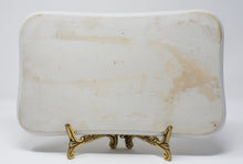 RECTANGULAR CERAMIC VANITY TRAY - ART DECO STYLE